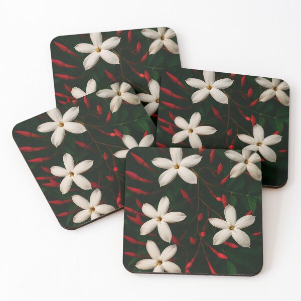 Item preview, Whispers of Jasmine: Stars Among Scarlet Buds designed and sold by Roland Keates aka Lost Histories .