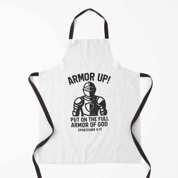 Item preview, Armor Up! Ephesians 6:11 – Full Armor of God Christian Warrior Design designed and sold by SoulThread Studio.