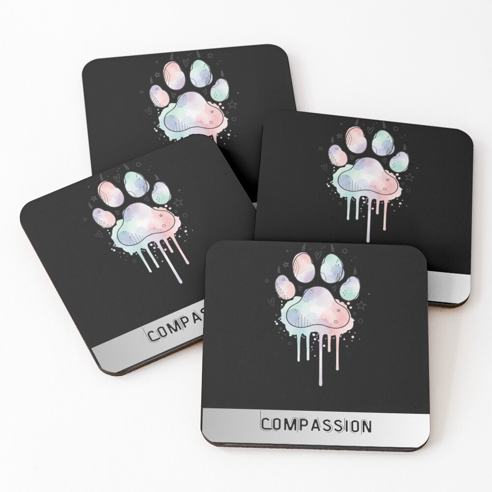Item preview, Coasters (Set of 4) designed and sold by Animals-Tees.