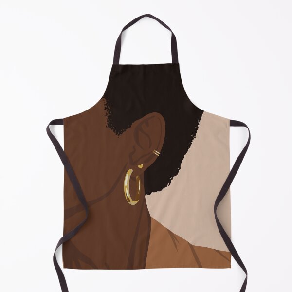 Item preview, Chic Gold Hoop Earrings | Natural Hair & Melanin Art | Minimalist Aesthetic designed and sold by 2001tabbyts.