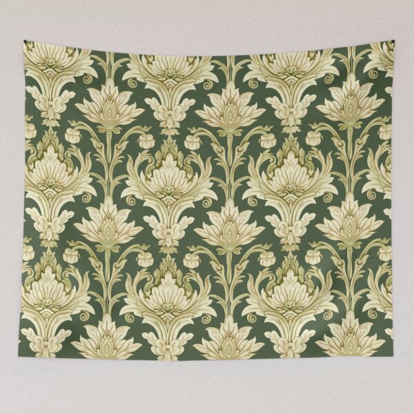 Item preview, Artichoke Damask designed and sold by Atlas Kai.