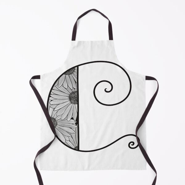 Item preview, Sunflower Inspired Letter C designed and sold by SSN-ART.