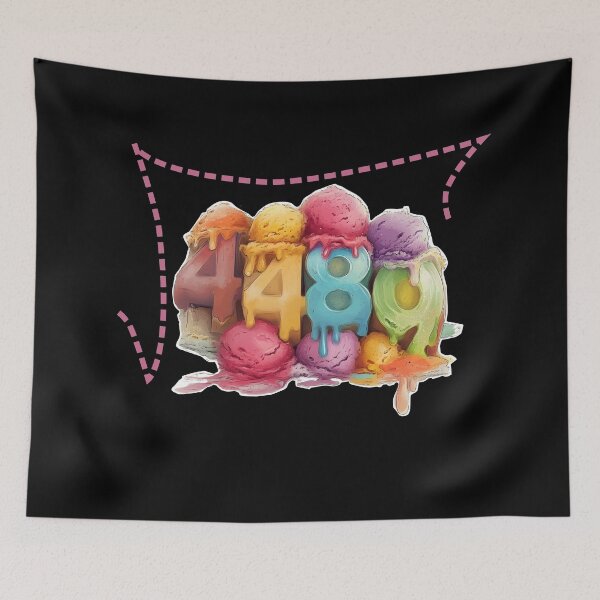 Item preview, Ice Cream Drip Square Root 4489 designed and sold by piboom.