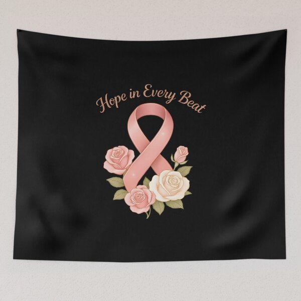 Item preview, Breast Cancer Awareness 2025 Ribbon Heart  designed and sold by Dazzle-Sizzle.