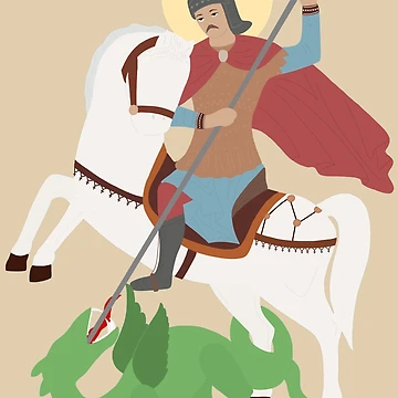Artwork thumbnail, St George by CopticByDesign