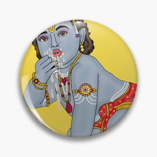 Item preview, Child Krishna | Divine Bal Gopal | Spiritual Love and Innocence Artwork designed and sold by Harshit_Digital_Arts.