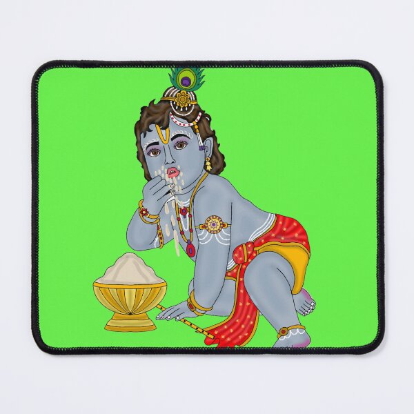 Item preview, Child Krishna | Divine Bal Gopal | Spiritual Love and Innocence Artwork designed and sold by Harshit_Digital_Arts.
