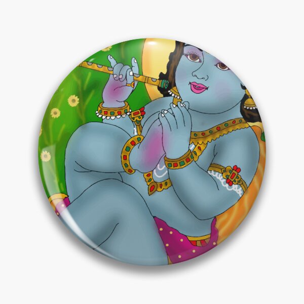 Item preview, Lord Balmukund | Divine Baby Krishna | Spiritual Devotion and Peace Art designed and sold by Harshit_Digital_Arts.