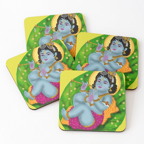 Item preview, Lord Balmukund | Divine Baby Krishna | Spiritual Devotion and Peace Art designed and sold by Harshit_Digital_Arts.