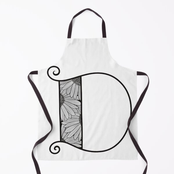 Item preview, Sunflower Inspired Letter D designed and sold by SSN-ART.