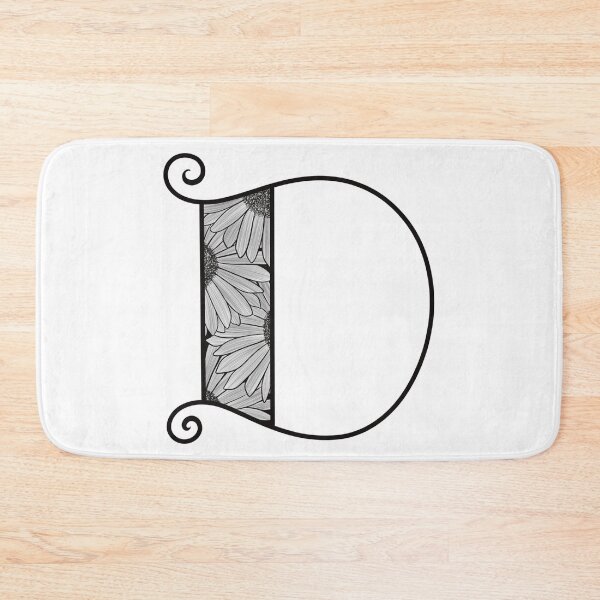 Item preview, Sunflower Inspired Letter D designed and sold by SSN-ART.