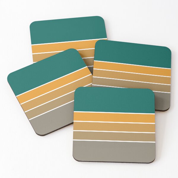 Item preview, Golfing 70s Vintage Retro Stripes designed and sold by Deutschic.