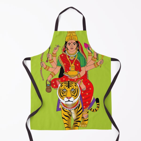Item preview, Goddess Kushmanda | Young Form of Goddess Kushmanda | Divine Energy Artwork designed and sold by Harshit_Digital_Arts.