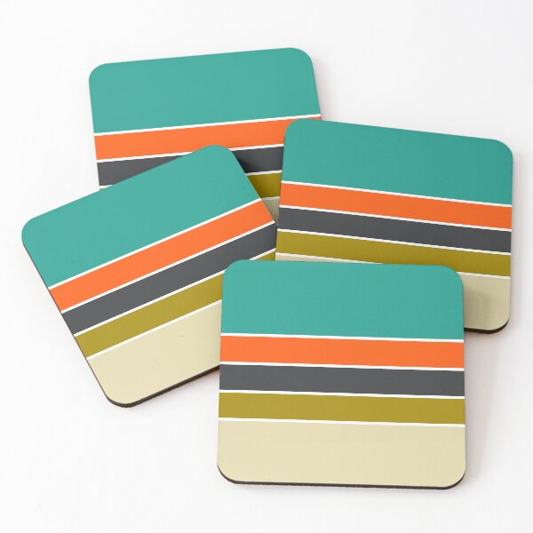 Item preview, 70s Vintage Retro Golfing Stripes  designed and sold by Deutschic.