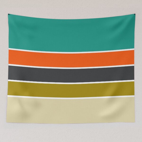 Item preview, 70s Vintage Retro Golfing Stripes  designed and sold by Deutschic.