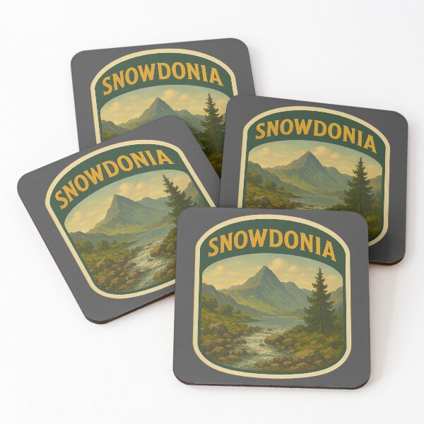 Item preview, Vintage British National Park Poster: Snowdonia designed and sold by PinUpPizzazz.