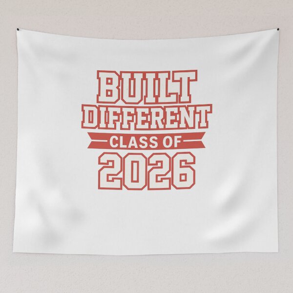 Item preview, Built Different – Class of 2026 Graduation Gift | Inspirational Senior Pride Design designed and sold by SoulThread Studio.