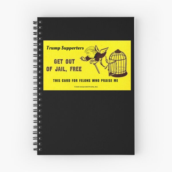 Item preview, Trump Supporters Get Out of Jail Free designed and sold by Snark Town Tees.