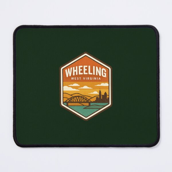 Item preview, Wheeling West Virginia  designed and sold by Broken Antler Designs .