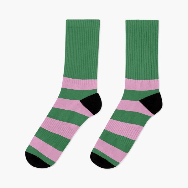 Item preview, Golfing Stripes in Green and Pink designed and sold by Deutschic.