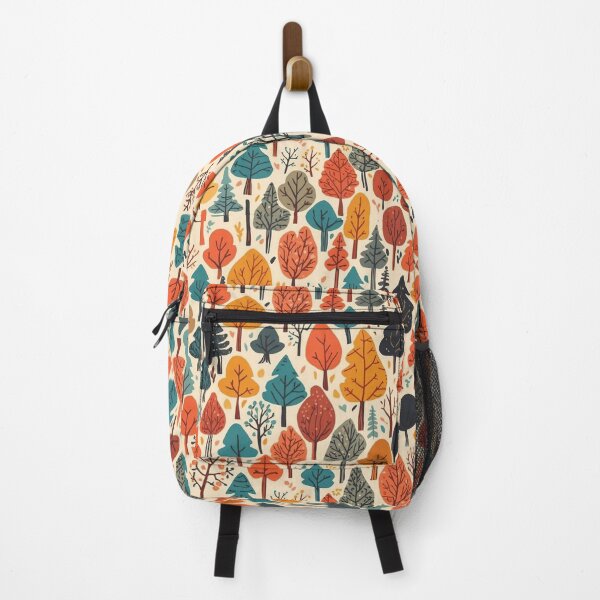 Item preview, Autumn Forest Pattern: Cute Fall Trees Seamless Repeat Graphic designed and sold by Caira-Design.