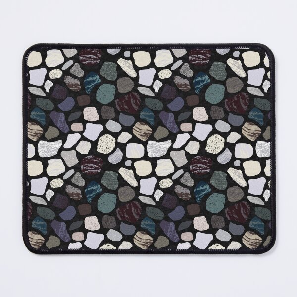 Item preview, Natural stones zig zag mosaic designed and sold by Goddessart.