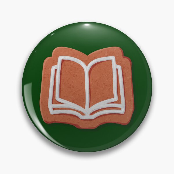 Item preview, Open Book Cookie designed and sold by BookedAllNight.