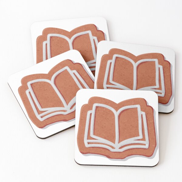 Item preview, Open Book Cookie designed and sold by BookedAllNight.