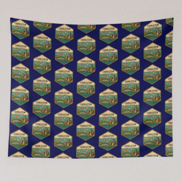 Item preview, Charleston West Virginia  designed and sold by Broken Antler Designs .