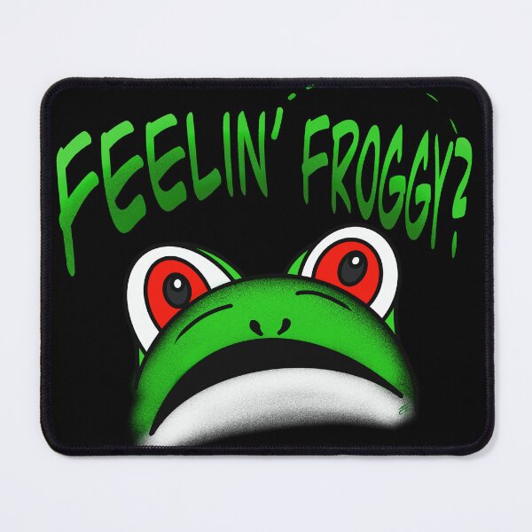 Item preview, Feeling Froggy Resistance Frog—Internet Culture Digital Art designed and sold by eXo-Designs.