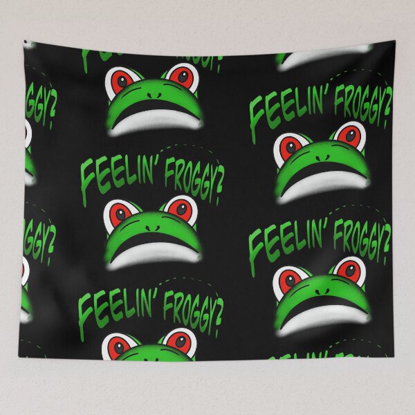 Item preview, Feeling Froggy Resistance Frog—Internet Culture Digital Art designed and sold by eXo-Designs.
