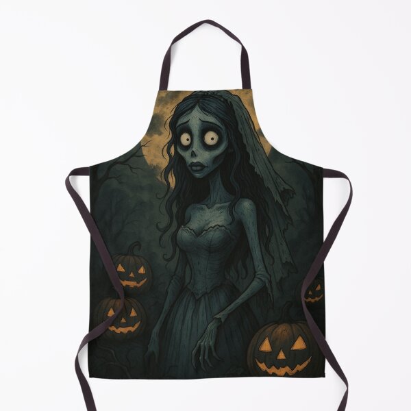 Item preview, Haunted Bride-Tim Burton Inspired Halloween Art designed and sold by UbraNeon.