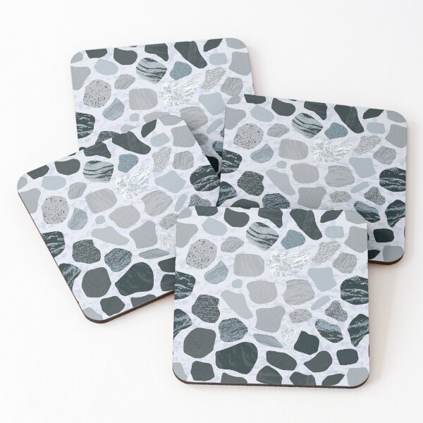 Item preview, Natural Stones Zig Zag Mosaic designed and sold by Goddessart.