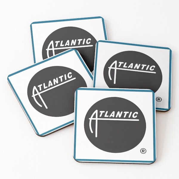 Item preview, Vintage Atlantic Records Classic Logo Retro Music Tee designed and sold by asmakmukti.
