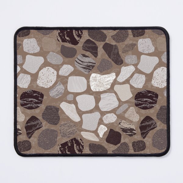 Item preview, Natural Stones Zig Zag Mosaic designed and sold by Goddessart.