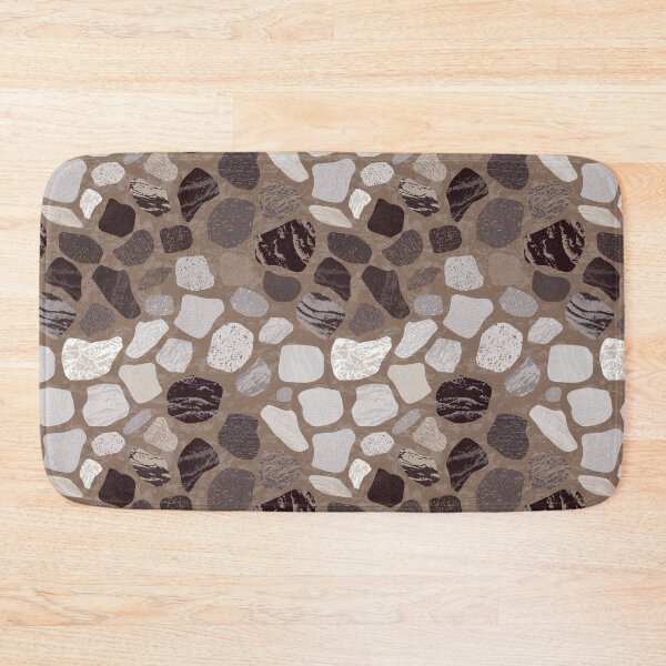 Item preview, Natural Stones Zig Zag Mosaic designed and sold by Goddessart.