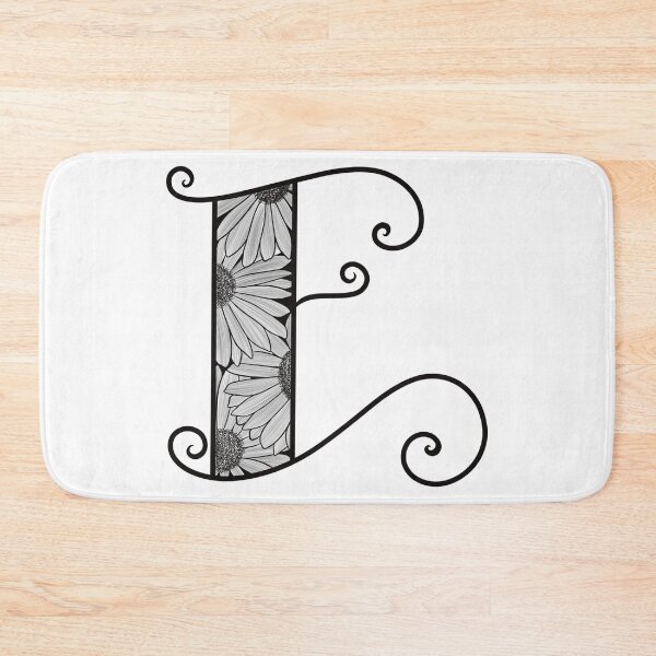Item preview, Sunflower Inspired Letter E designed and sold by SSN-ART.