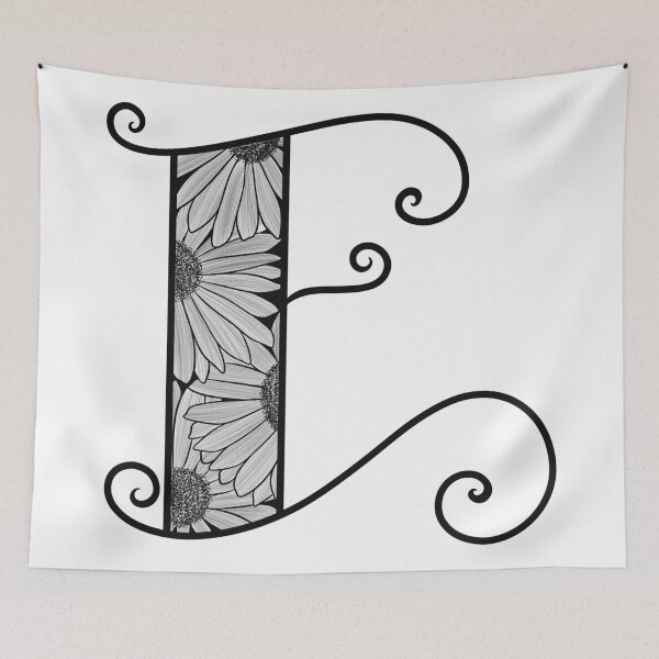 Item preview, Sunflower Inspired Letter E designed and sold by SSN-ART.