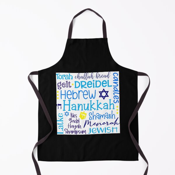 Item preview, Hanukkah Themed Word Art In Blue And White designed and sold by DEC02.