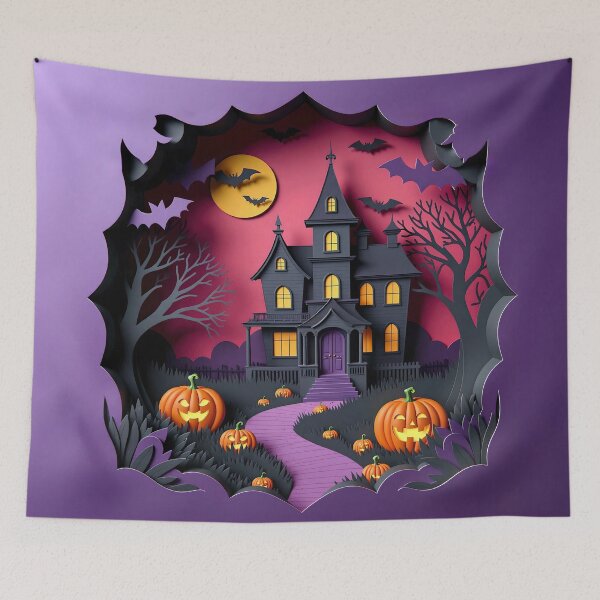 Item preview, Haunted Manor designed and sold by Ilona Abou-Zolof.