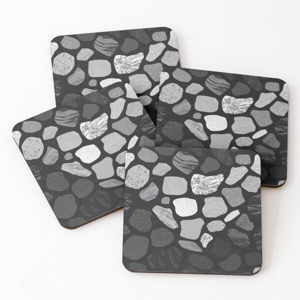Item preview, Natural Stones Zig Zag Mosaic designed and sold by Goddessart.