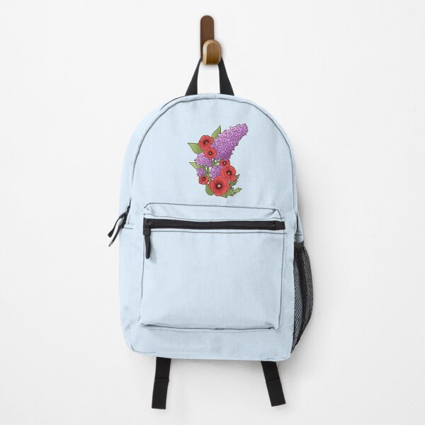 Item preview, Lilacs and poppys  designed and sold by WillowTheCat-.