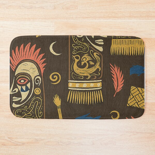 Item preview, Malagan Carving Motif Pattern designed and sold by DiiStyle.