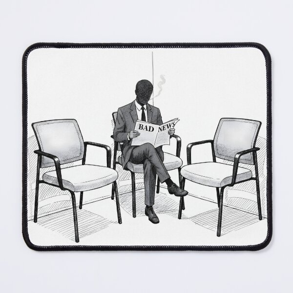 Item preview, Bad News designed and sold by Naux | Design & Illustration.