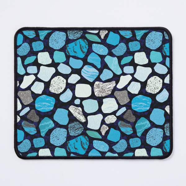 Item preview, Natural Stones Zig Zag Mosaic designed and sold by Goddessart.