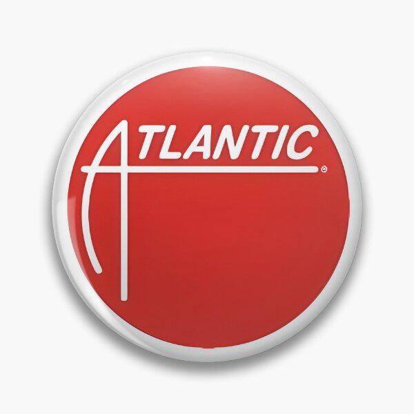 Item preview, Red Vintage Atlantic Records Classic Logo Retro Music Tee designed and sold by asmakmukti.