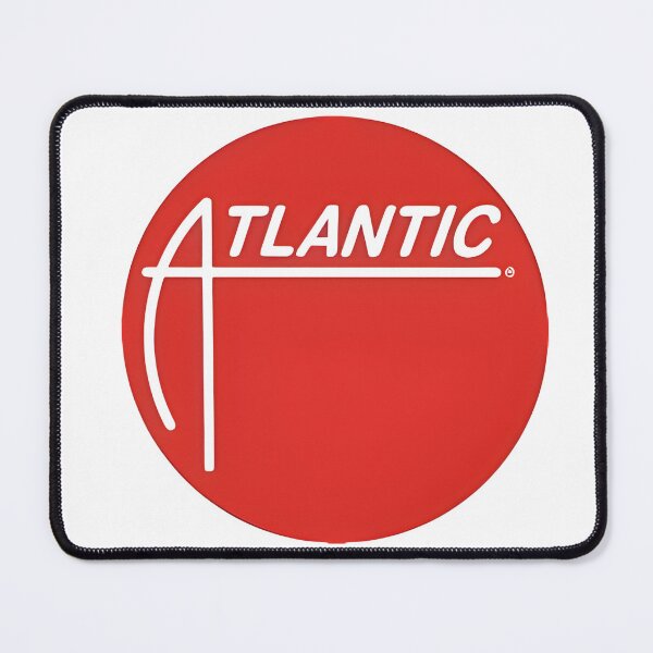 Item preview, Red Vintage Atlantic Records Classic Logo Retro Music Tee designed and sold by asmakmukti.