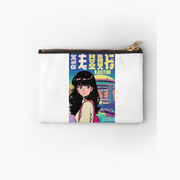 Item preview, Chica de anime retro linda Boston EE.UU. Viajes Diseño de los 80 designed and sold by ANIMEX00.