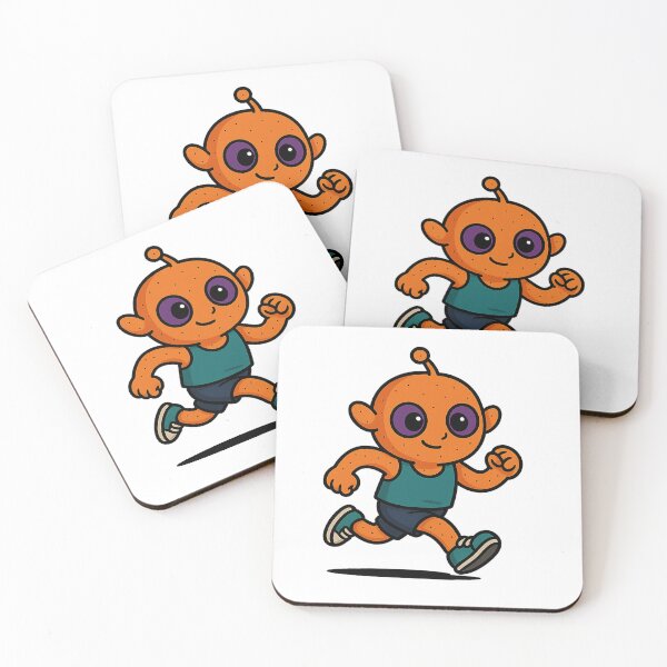 Item preview, Martian Runner - Athletics Mascot designed and sold by comiclabgt.