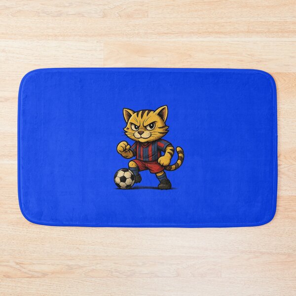 Item preview, Soccer Cat - Soccer Mascot designed and sold by comiclabgt.